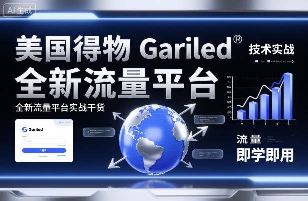 美国得物Gariled技术实战，全新流量平台实战干货，即学即用-聊项目