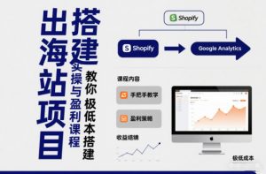 小淘出海站项目，搭建实操与盈利课程，手把手教你用极低成本搭建-聊项目