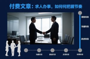 付费文章:求人办事,如何把握节奏-聊项目