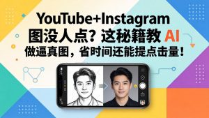 YouTube+Instagram图没人点?这秘籍教 AI 做逼真图,省时间还能提点击量-聊项目