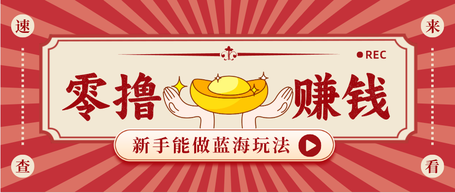 新手也能变现的蓝海玩法，一个人人能做的项目，需求量极大日入300+！-聊项目