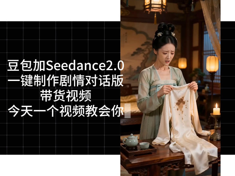 用Coze扣子工作流，我们就能一键制作剧情对话版带货视频，全程无需手动剪辑，从0到1演示搭建过程-聊项目