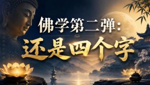 付费文章：佛学第二弹：还是四个字-聊项目