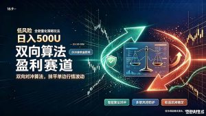 算法对冲/EA量化,日入500刀,躺着赚钱!你把它当做“自动提款机”,它把你就爆了-聊项目