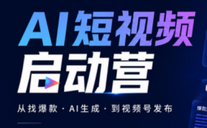 丰米AI·AI短视频启动营-聊项目