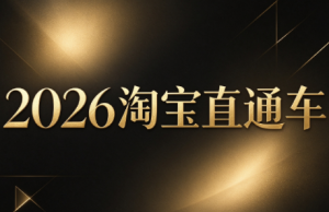 周心驰·2026淘系直通车投产19搜索5万玩法-聊项目