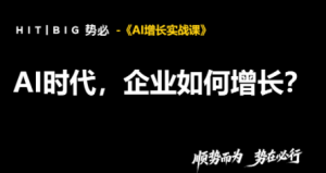 势必·AI增长实战课-聊项目