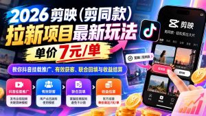 2026剪映(剪同款-聊项目