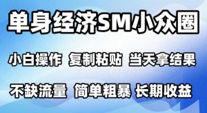 2026最新小众情感赛道,手机操作,十分钟见收益,小白也能当天上手,全程复制粘贴模板即可,单日1k+可批量放大【揭秘】-聊项目