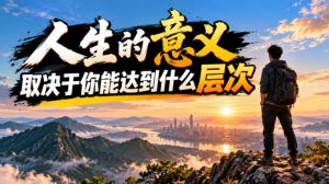 某公众号付费文章：人生的意义，取决于你能达到什么层次-聊项目