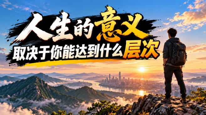 某公众号付费文章：人生的意义，取决于你能达到什么层次-聊项目